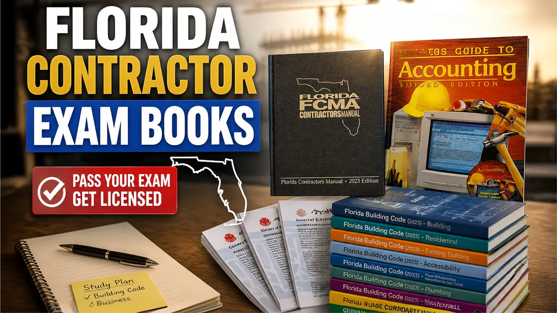 Florida contractor exam books - License Fix School